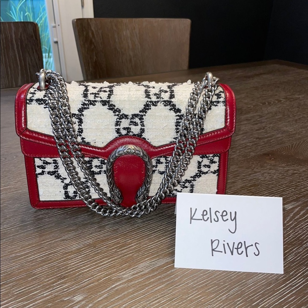Small Tweed Gucci Dionysus Bag